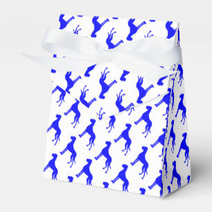 Blauer Doggenkarton Geschenkschachtel