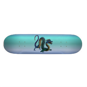 Blauer Drache Skateboard