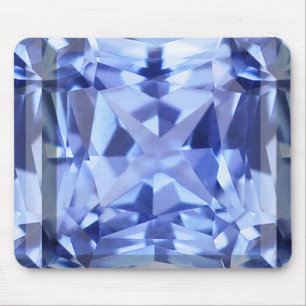 Blauer Edelstein Mousepad