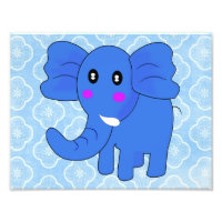 Blauer Elefant