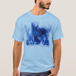Blauer Elefant mit Träne GERETTET US-T - Shirt