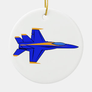 Blauer Engel Keramikornament