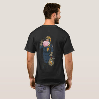 Blauer Engel Weihnachtsmann T-Shirt