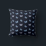 Blauer Fantasy-Schmetterling Kissen<br><div class="desc">Blauer Fantasy-Schmetterling</div>