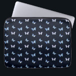 Blauer Fantasy-Schmetterling Laptopschutzhülle<br><div class="desc">Blauer Fantasy-Schmetterling</div>
