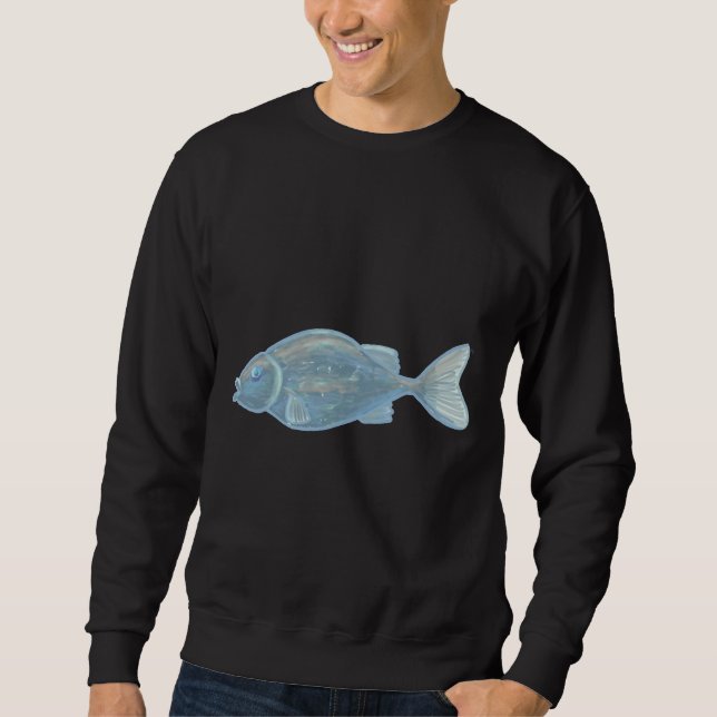 Blauer Fisch 79 Sweatshirt (Vorderseite)