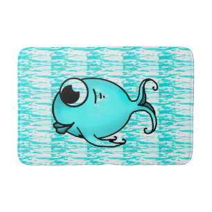 Blauer Fisch Bath Mat Badematte