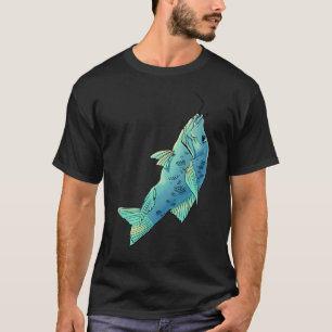 Blauer Fisch, Fisch T-Shirt