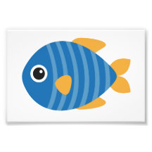 Blauer Fisch