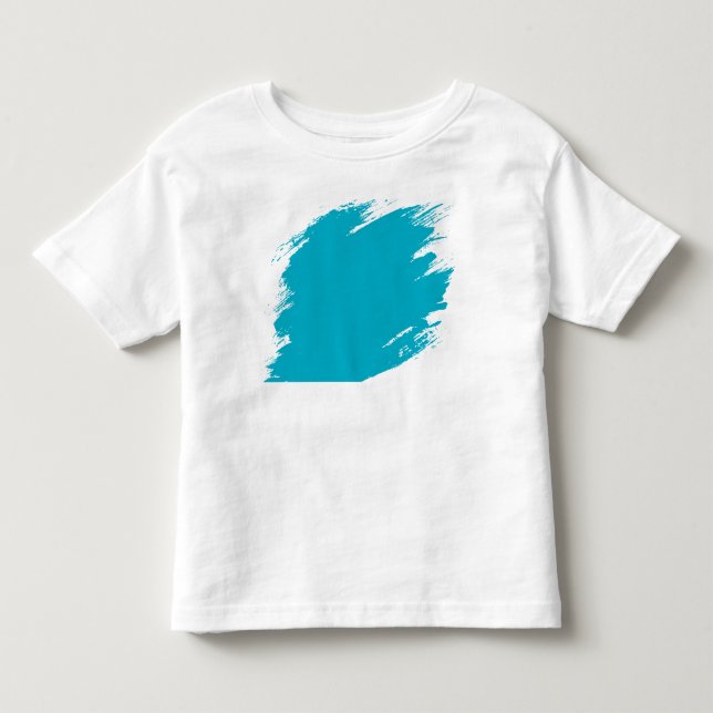 Blauer Fleck Kleinkind T-shirt (Vorderseite)