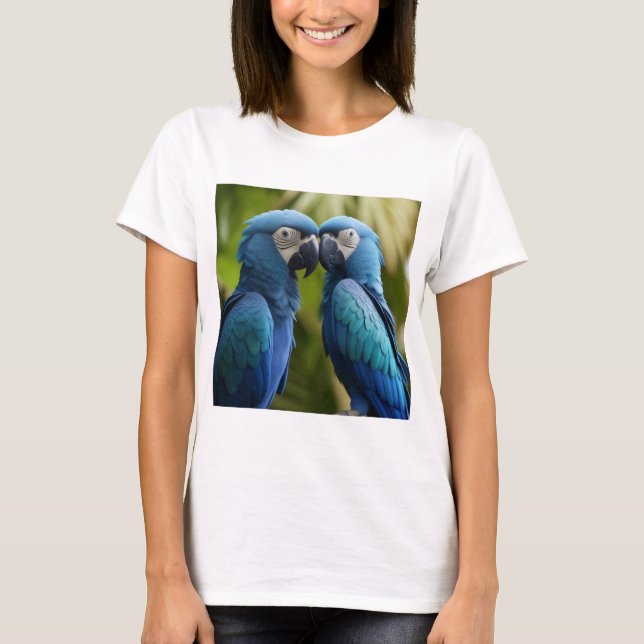 Blauer Flug T-Shirt (Vorderseite)