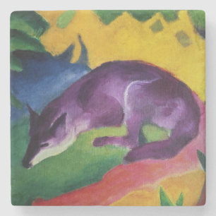 Blauer Fox, 1911 Steinuntersetzer