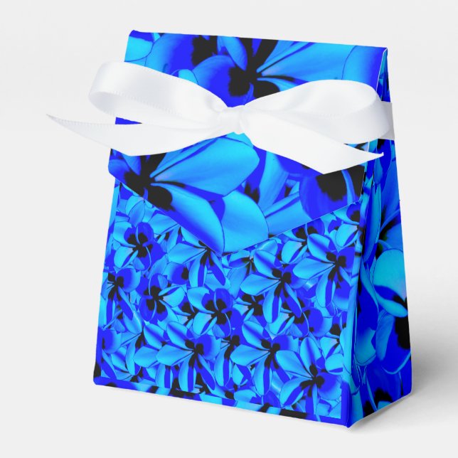 Blauer Frangipani-Blume, Geschenkschachtel (Vorderseite)