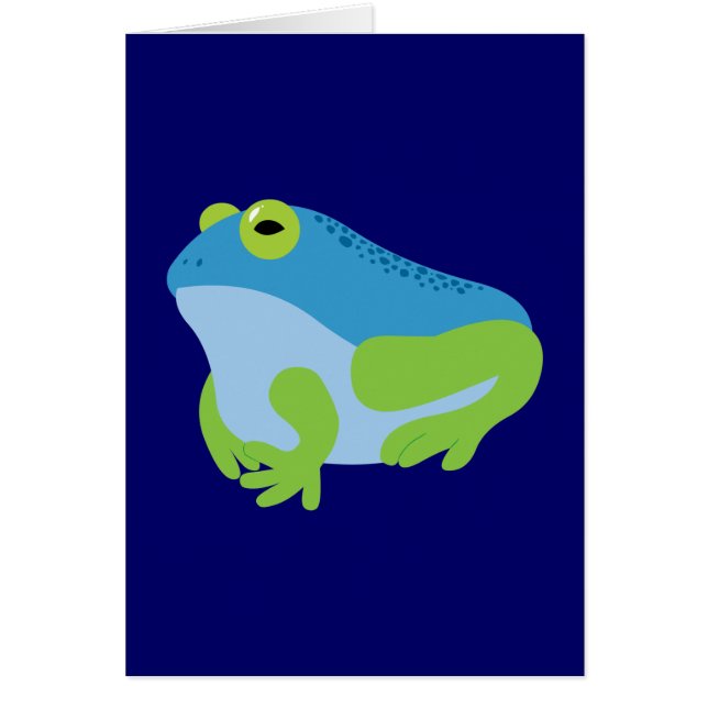 Blauer Frosch (Vorne)