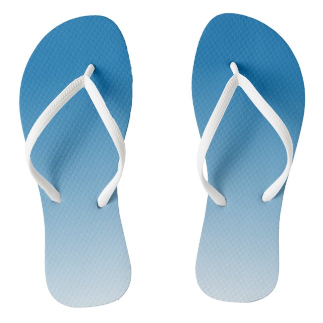 Blauer Frostfleck Flip Flops (Fußbett)