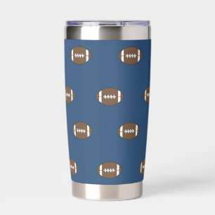 Blauer Fußball-Thermalbecher  Thermobecher
