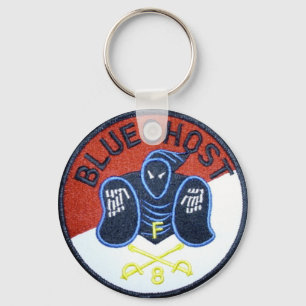 Blauer Geist-Schlüsselkette Schlüsselanhänger