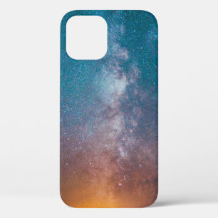 BLAUER, GELBER UND PURPURNER STERNENHIMMEL WÄHREND Case-Mate iPhone HÜLLE