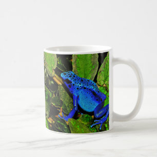Blauer Gift-Pfeil-Frosch Dendrobates Azureus Kaffeetasse