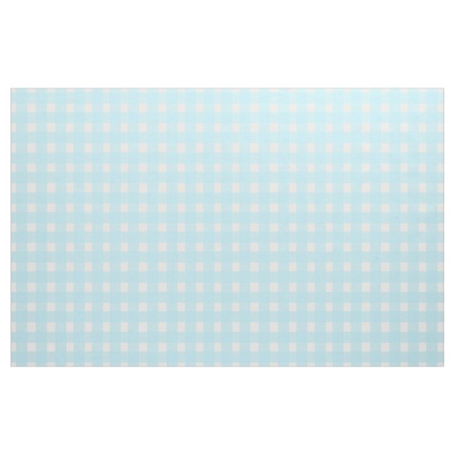 Blauer Gingham Stoff (Yard (91,4 cm))