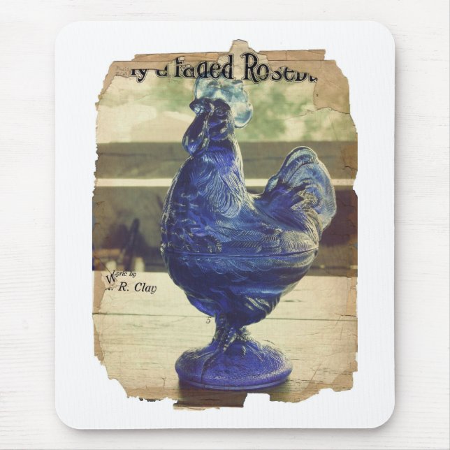Blauer Glass Roo 2 Mousepad (Vorne)