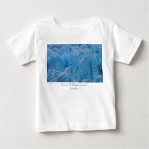 Blauer Gletscher Baby T-shirt