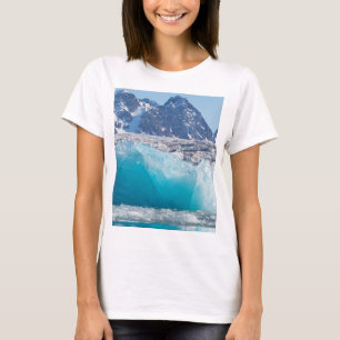 Blauer Gletschereis, Norwegen T-Shirt