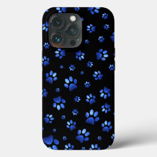 Blauer Glitzer Case-Mate iPhone Hülle