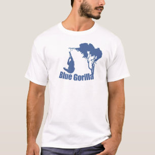 blauer Gorilla T-Shirt