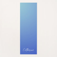 Blauer Gradient Moderner Minimaler Skripttyp