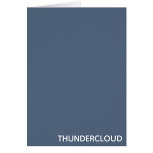 Blauer Graue Farbe von Thundercloud