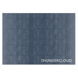 Blauer Graue Farbe von Thundercloud Schneidebrett
