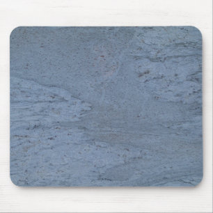 Blauer grauer Marmor Swirled Mousepad
