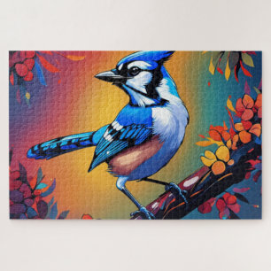 Blauer Häher-Jigsaw-Puzzle