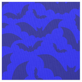 blauer halloween vampir fledermäuse gothic stoff