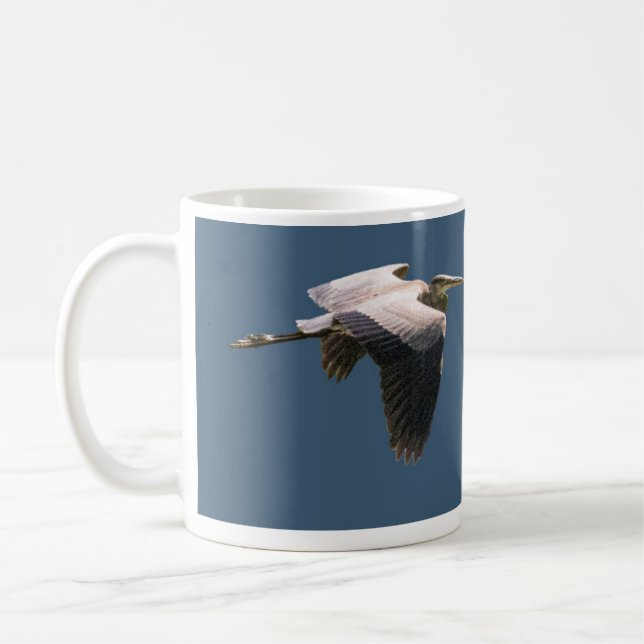 Blauer Held Kaffeetasse (Links)