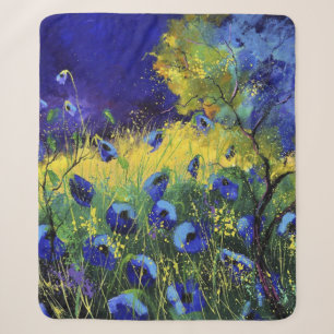 Blauer Herbst, Kunst Sherpadecke