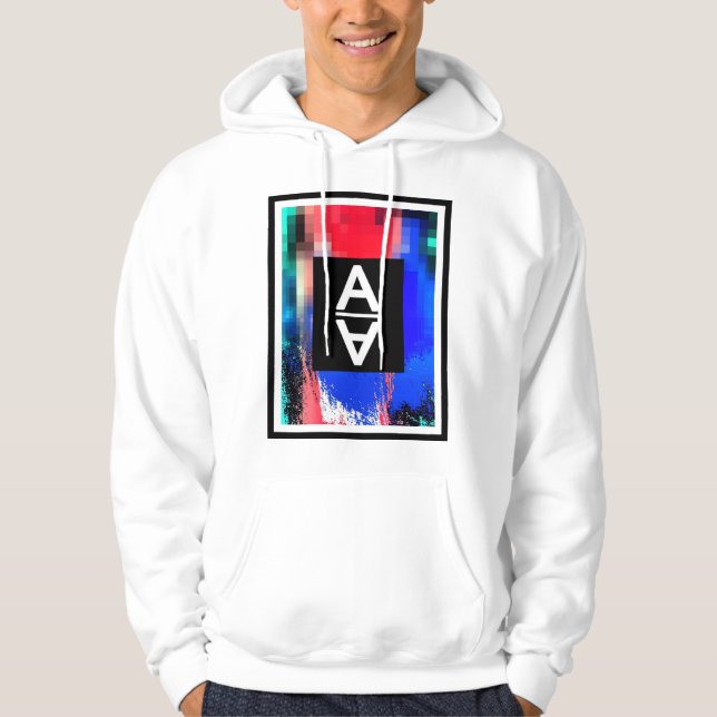 Blauer Himmel Hoodie (Vorderseite)