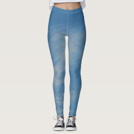 Blauer Himmel Leggings