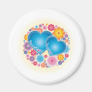 Blauer Himmel Magnet