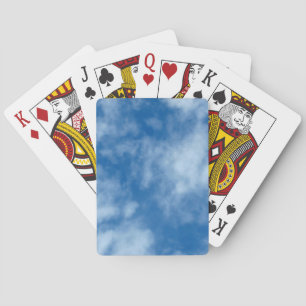 Blauer Himmel mit Wolken Natur Himmel Fotografie Spielkarten