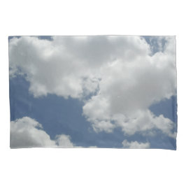 Blauer Himmel-und Kissenbezug
