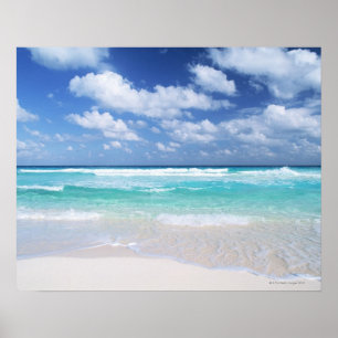 Blauer Himmel und Meer 14 Poster