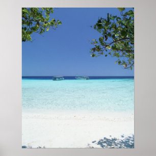 Blauer Himmel und Meer 9 Poster