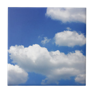 Blauer Himmel und Wolken Fliese