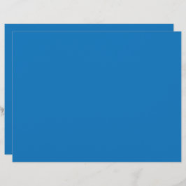 blauer Hintergrund mit schwarz-weißer Uhr Briefbogen