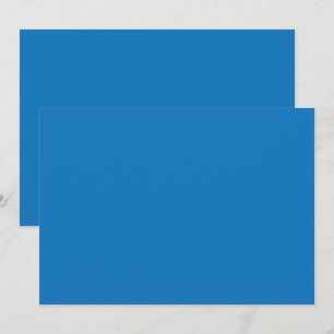 blauer Hintergrund mit schwarz-weißer Uhr Dankeskarte