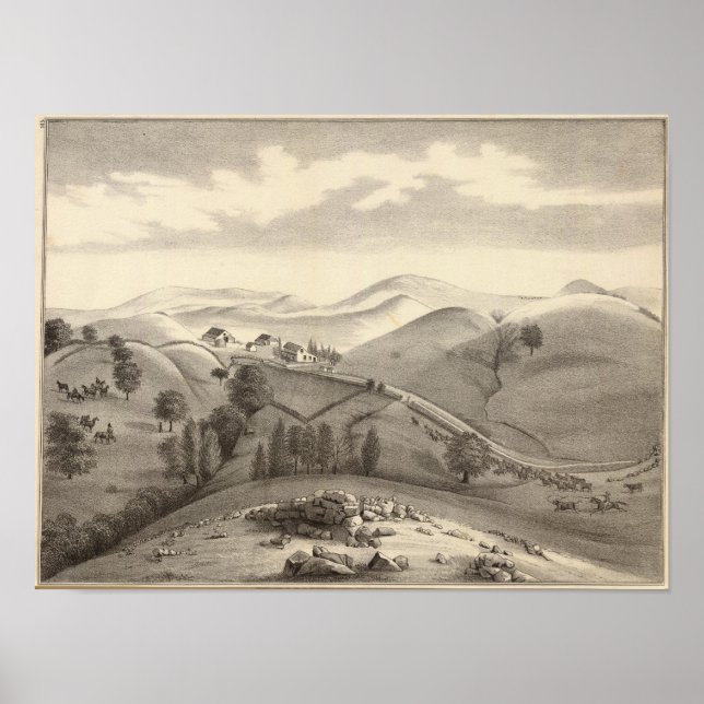 Blauer Hof, Missionsgipfel Poster (Vorne)