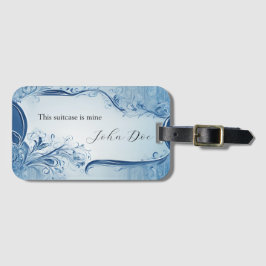 Blauer Horizont Gepäckanhänger