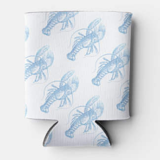 Blauer Hummer Dosenkühler